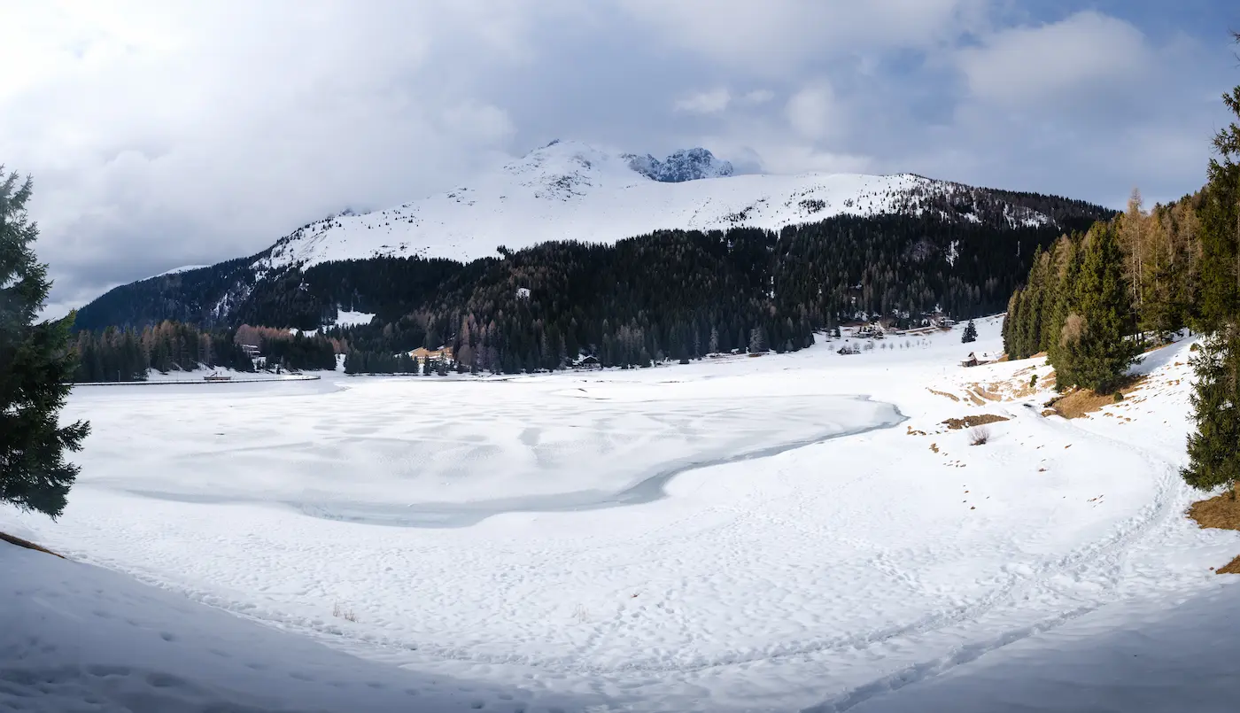 Trekking lago di Lova e passo Mignone in inverno